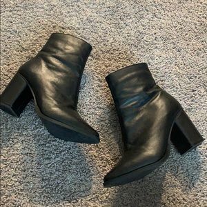 Nasty gal black booties